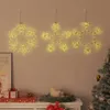 vidaXL Weihnachtsschneemann mit 252 LEDs Warmes Weiß 44,5 x Produktbild-Vorschau 3