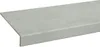 A close-up, angled view of a light gray concrete step edge. Voir les images du produit