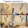 Collage of lifestyle shots showing pendant lights in different room settings. Náhľad obrázku produktu
