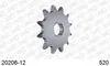 AFAM Kettenritzel 20206-12 Vorne Stahl für HONDA CR 125 R Produktbild-Vorschau 2