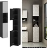 Badschrank Vicco Edge Schwarz 30 x 189.5 cm mit 2 Türen und Produktbild-Vorschau 2