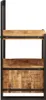 vidaXL Ankleidehaken mit Regal Braun 40 x 40 x 90 cm Produktbild-Vorschau 4
