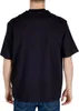 Armani Exchange Dunkelblaues T-Shirt mit Sprachdruck – L Produktbild-Vorschau 4