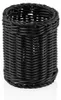 Koszyk na sztućce Ø 12 cm, (wys.) 15 cm, czarny Podgląd zdjęcia produktu 1