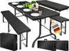 KESSER® Bierzeltgarnitur 3-teilig Set Tisch & 2x Bank | Produktbild-Vorschau 1