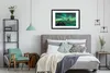 MuchoWow® MuchoWow® Gerahmtes Poster Nordlichter - Berge - Produktbild-Vorschau 7