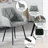 WOLTU 6er Set Esszimmerstühle, ergonomischer Sessel, aus Produktbild-Vorschau 5