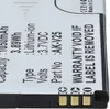 vhbw Akku kompatibel mit Emporia V25, V25_001, V50, Active Produktbild-Vorschau 5
