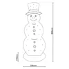 Weihnachtsbeleuchtung Draußen LED Weihnachtsdeko Außen Holz Produktbild-Vorschau 5