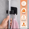 ECENCE Besenhalterung Wand selbstklebend - 4 Stück Produktbild-Vorschau 3