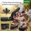 Elektrische Grillbürste Akku, 180° verstellbar, 3 Stufen, Produktbild-Vorschau 6