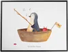 Mr. & Mrs. Panda schreibtischunterlage Pinguin Angelboot - Produktbild-Vorschau 1