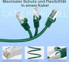 hb-digital 20m Netzwerkkabel CAT 7 Rohkabel LAN Kabel RJ45 Produktbild-Vorschau 4