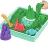 Kinetic Sand KNS ACK Sandbox Set V2 Green FR GML, Kinetický Náhled obrázku produktu 16
