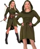 Gothic Kleid Mittelalter grün S Produktbild-Vorschau 4