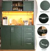 Armoire de cuisine Flieks avec éclairage LED, Voir les images du produit 8