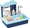 Lavastoviglie blu + rubinetto in plastica con accessori in Anteprima dell’immagine prodotto 5