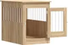 vidaXL Hundekäfig im Möbelstil Sonoma-Eiche 55x80x68 cm Produktbild-Vorschau 6