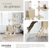 Arbre à chat DOMINIQUE 142 cm - beige Voir les images du produit 7