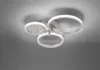 Lampada da soffitto a LED, colore acciaio, design ad Anteprima dell’immagine prodotto 4