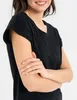 Jurk – zomerjurk, maat 3XL – damesjurk, zwart – katoenen Productafbeelding-voorbeeld 4