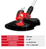 WALTER 3-in-1 Akku-Rasentrimmer 20 V, Rasenkantenschneider Produktbild-Vorschau 4
