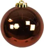 6 boules d'arbre de Noël XL Boules d'arbre de Noël brunes Ø Voir les images du produit 2