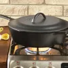 Lodge patelnia żeliwna głęboka z pokrywą 30 cm Produktbild-Vorschau 2
