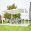 Pergola bioclimatica 3x4m in alluminio e acciaio, lamelle Anteprima dell’immagine prodotto 3