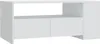 vidaXL Tavolino bianco 102x55x42 cm materiale a base di Anteprima dell’immagine prodotto 1