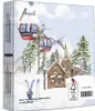 20 Servietten Ski Hut - Lift an Skihütte 33x33cm Produktbild-Vorschau 3