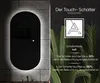 Badspiegel 90x160 cm - Vertikal mit LED Beleuchtung - LED Produktbild-Vorschau 5