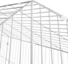 A close-up view of the top corner of a wire cage, showing the construction and attachment points. Náhľad obrázku produktu