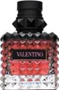 A studio shot of a Valentino perfume bottle. Voir les images du produit