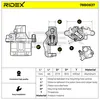 RIDEX 78B0837 Bremssattel Hinten Rechts Hinten Ø38mm für Produktbild-Vorschau 6