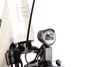 Close-up of the front of an e-bike, focusing on the headlight and part of the frame. Produktbild-Vorschau