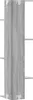 vidaXL Wand-Eckregal Grau Sonoma 36,5x36,5x140 cm Produktbild-Vorschau 6