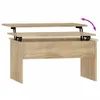 A light brown wooden coffee table with a lift-top mechanism. Náhled obrázku produktu