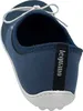 A close-up view of the back of a blue shoe. Produktbild-Vorschau