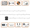 LED Lichterkette 120 LED warmweiß 9 m mit Timer - Produktbild-Vorschau 4