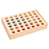 vidaXL Jeu des quatre victoires 24x15x4 cm bois massif Voir les images du produit 2
