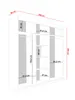 FurMeb24 3-türiger Schiebetürenschrank LAMER 250x205 cm Produktbild-Vorschau 2