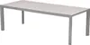 A rectangular table with a slatted top and four legs, shown from a slightly elevated angle against a white background. Produktbild-Vorschau