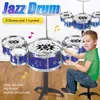 Set de batterie jazz pour enfants - Sûr et stable, facile à Voir les images du produit 8