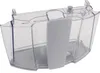 A clear plastic water tank with a gray handle. Anteprima dell’immagine prodotto