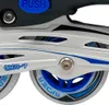 Verstellbare Inline Skates blau schwarz Aluminiumrahmen Produktbild-Vorschau 6