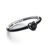 Black Chakra Heart Ring aus 925er Silber mit Emaille von Produktbild-Vorschau 2