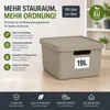 Plastard Aufbewahrungsbox mit Deckel 4er-Set 19 Liter in Produktbild-Vorschau 2