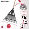 KOTARBAU® Hrábě na listí z plastu, 43 cm, s rukojetí, Náhled obrázku produktu 5