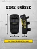Unterarmpratzen aus Kunstleder BINTAN Black/Yellow one size Produktbild-Vorschau 9